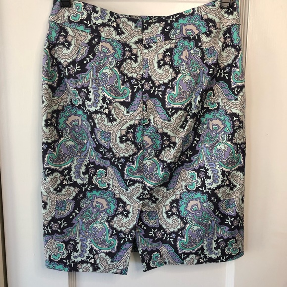 Forever 21 Paisley Pencil Skirt - Picture 4 of 5